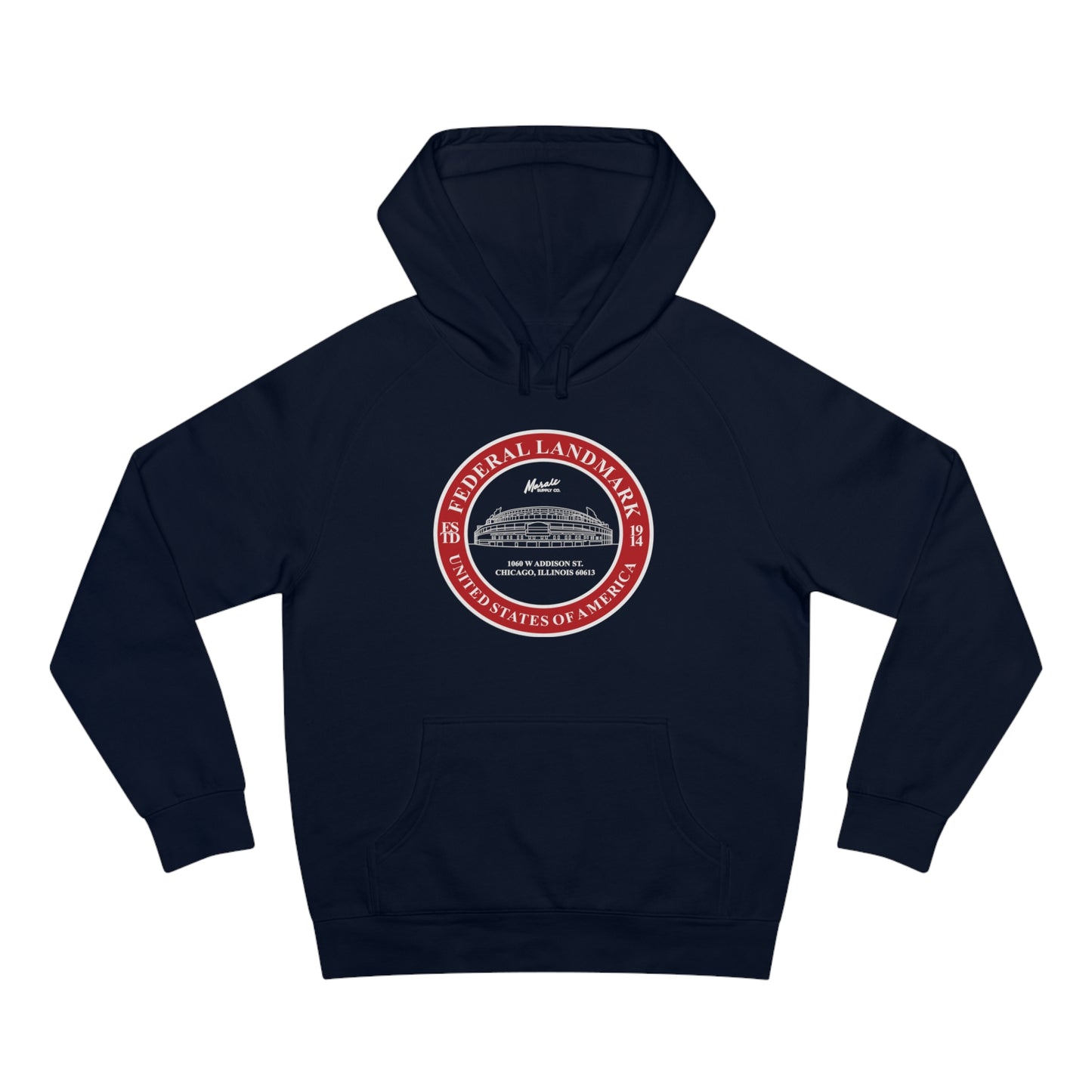 Federal Landmark Seal Unisex Supply Hoodie