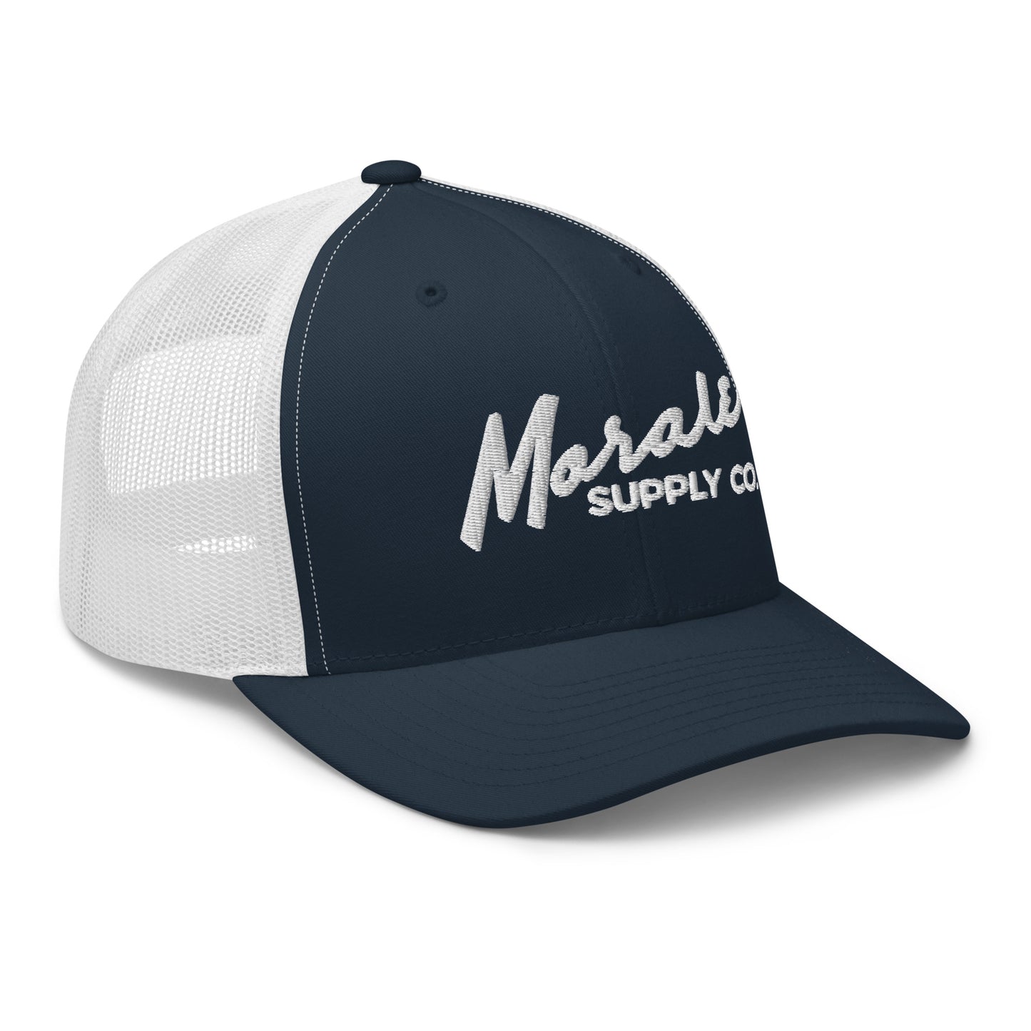 Morale Supply Co. Script Trucker Cap